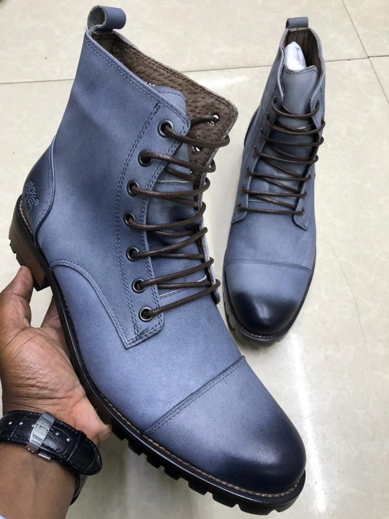 Timberland 5-Eyelets Men’s Cap Toe Combat Dress Boots