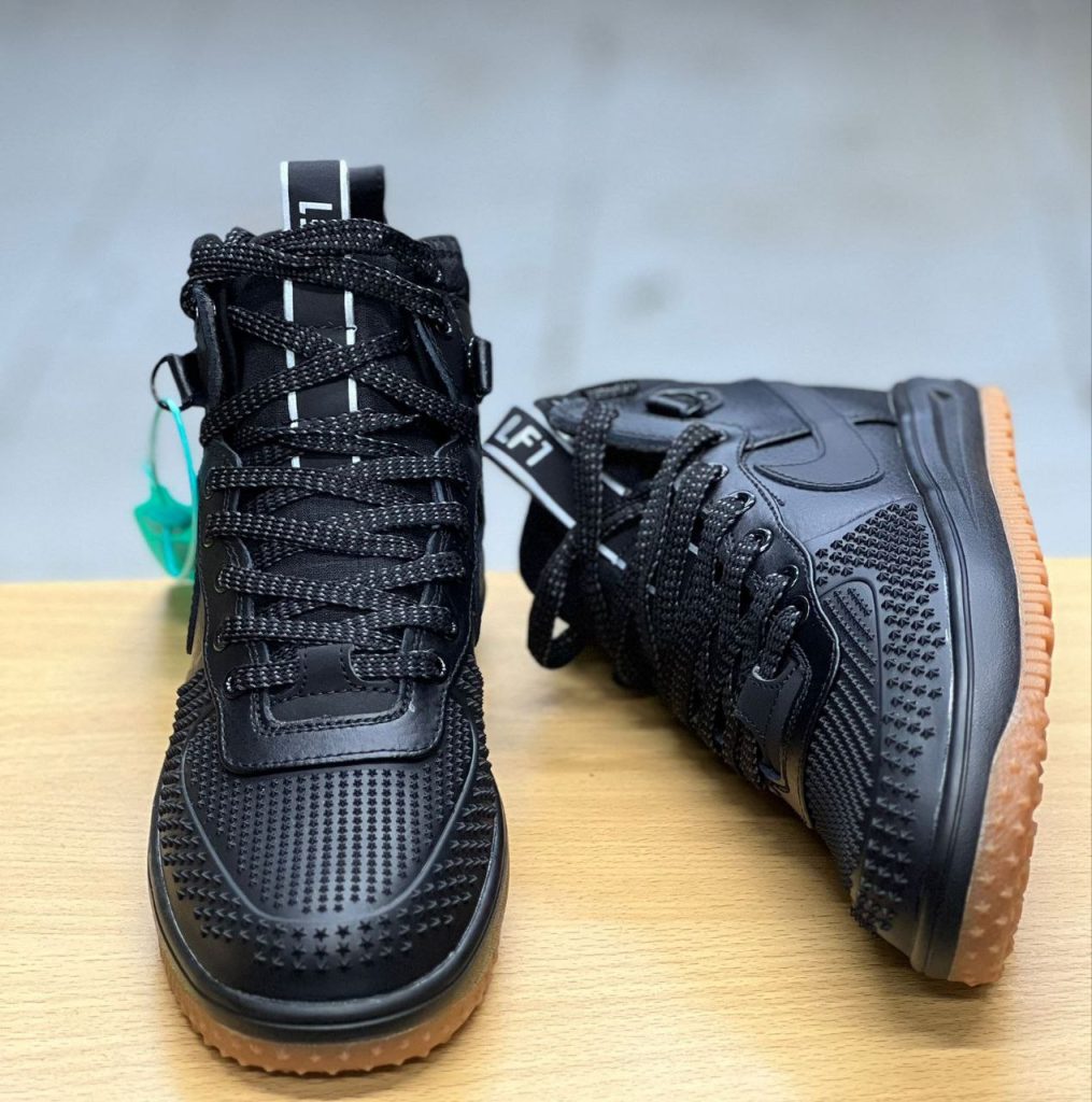 Dark Obsidian Nike Lunar Force 1 Duckboot ‘Black