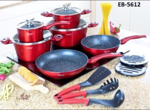 15 pieces Edenberg cookware set