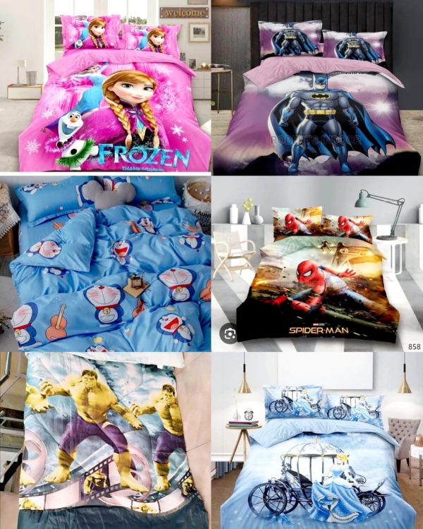 Kids Cartoon Duvets On Offer @4*6