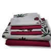 Fitted bedsheets mix and match 6by7 Red White