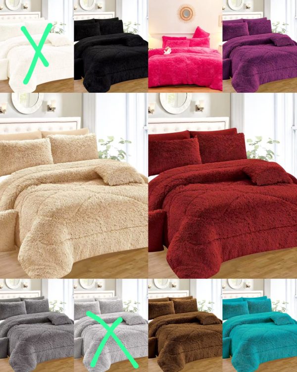 Wanjamall's Fluffy duvet set 6*7