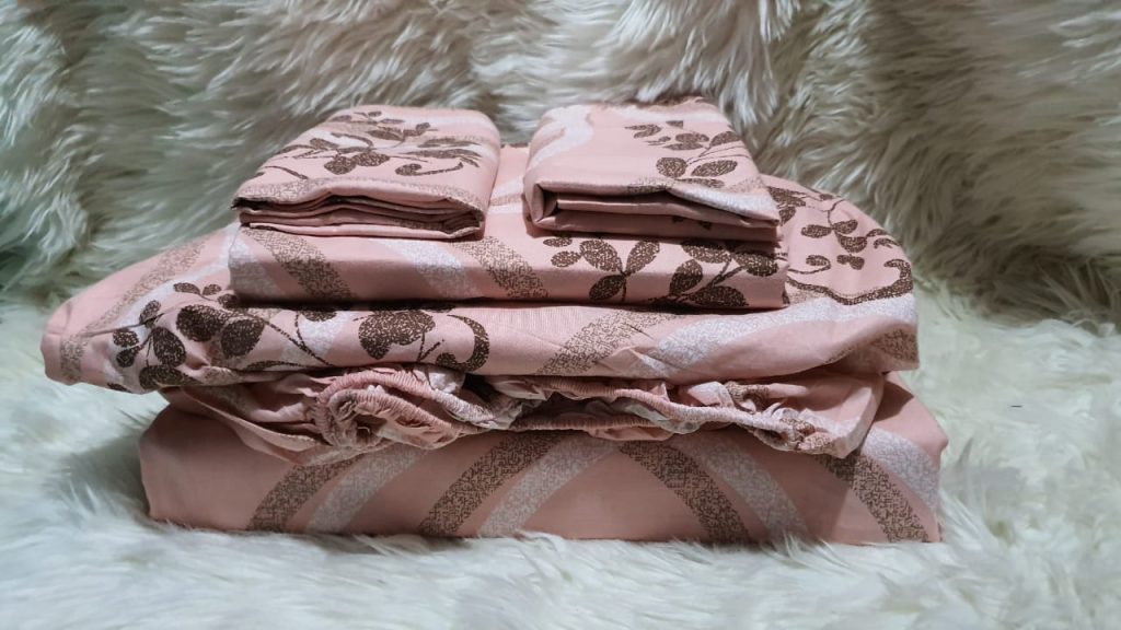 Pure Cotton 3pc Bedsheets