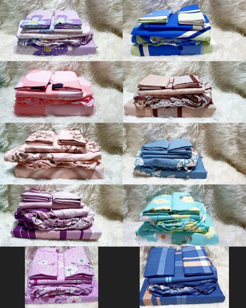 Pure Cotton 3pc Bedsheets