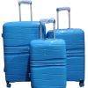 3Pcs Unbreakable Rubber suitcase set Size 27 in kenya from wanjamall