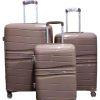 3Pcs Unbreakable Rubber suitcase set Size 28 in kenya from wanjamall