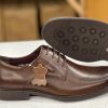 Coffee Mens Premium Leather Laced Up Shoes in Kenya from WanjaMall