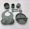 green Silicone baby feeding set in kenya from wanjamall