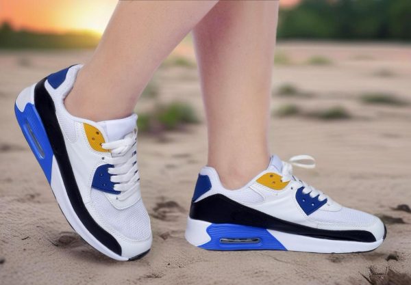 Womens Sneakers in Kenya from WanjaMall size 35 to 42 White and Blue Airmax