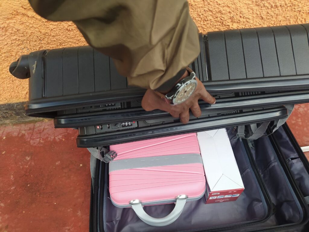 The 4 in 1 Suitcase Set for sale in Kenya is designed to make family packing a breeze, ensuring there’s room for everyone’s belongings