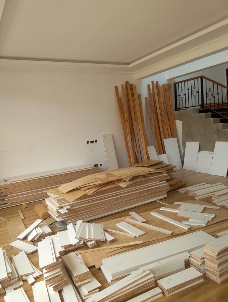 managing a large-scale interior design project in Nairobi Kenya